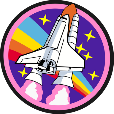 Space Shuttle Launch Illustration